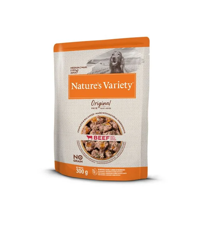 Natures Variety Original pro střední psy hovězí kapsička 300 g