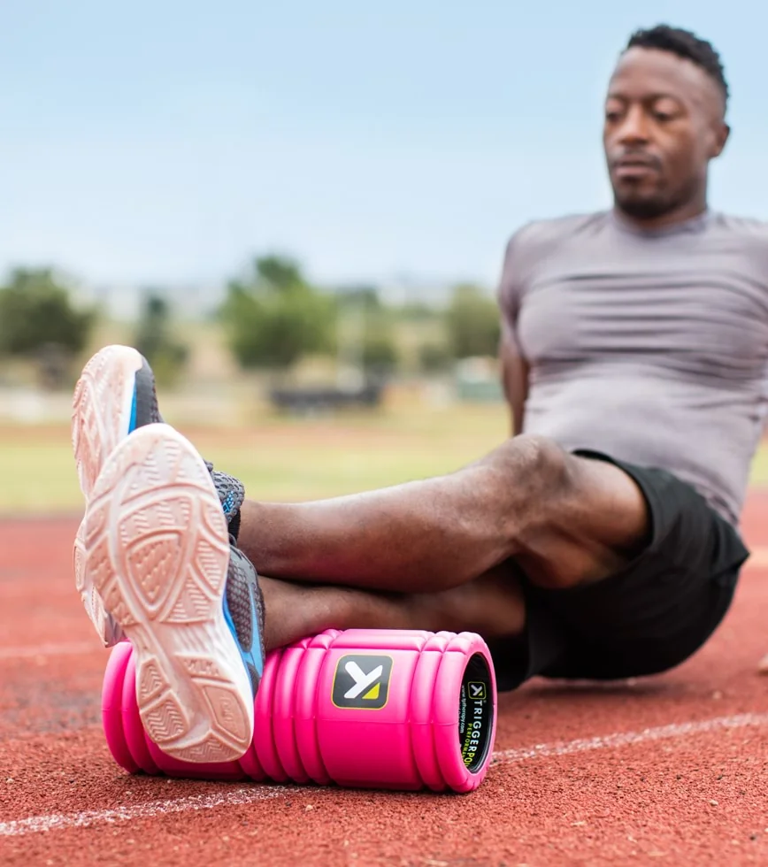 TriggerPoint GRID 1.0 Foam Roller, masážní válec, 33 cm, růžový 