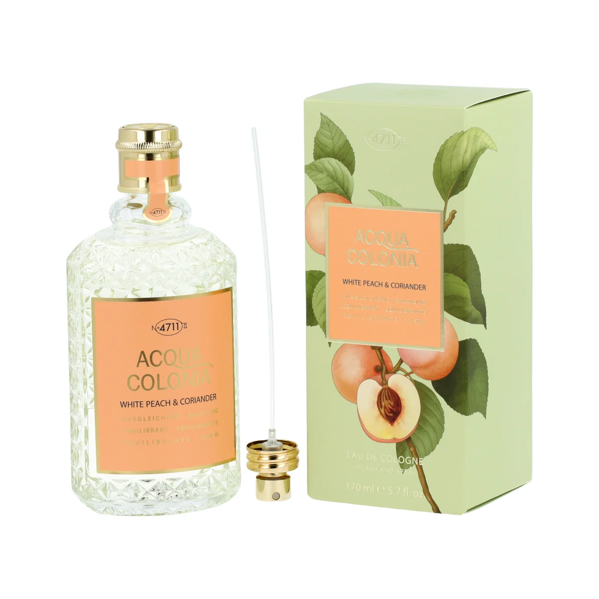 4711 Acqua Colonia White Peach & Coriander EDC 170 ml UNISEX