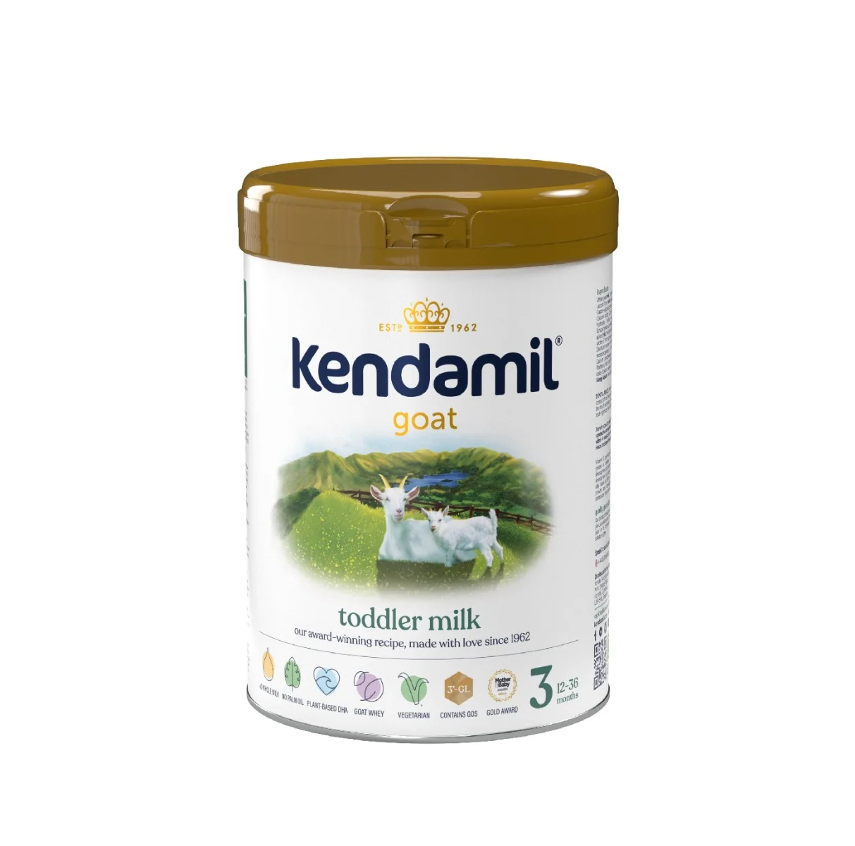 Kendamil Kozí batolecí mléko 3 DHA+ 800 g