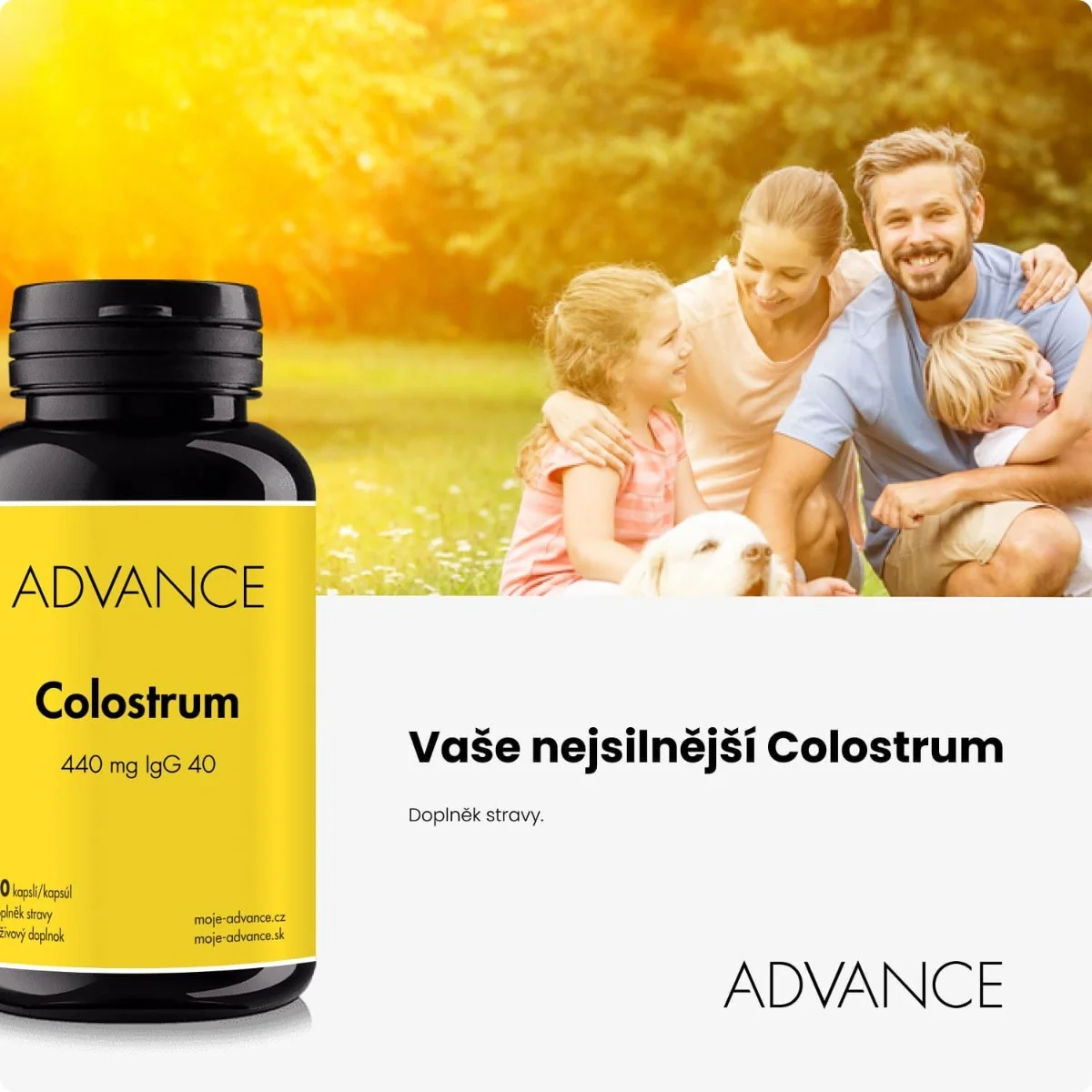 Advance Colostrum 90 kapslí