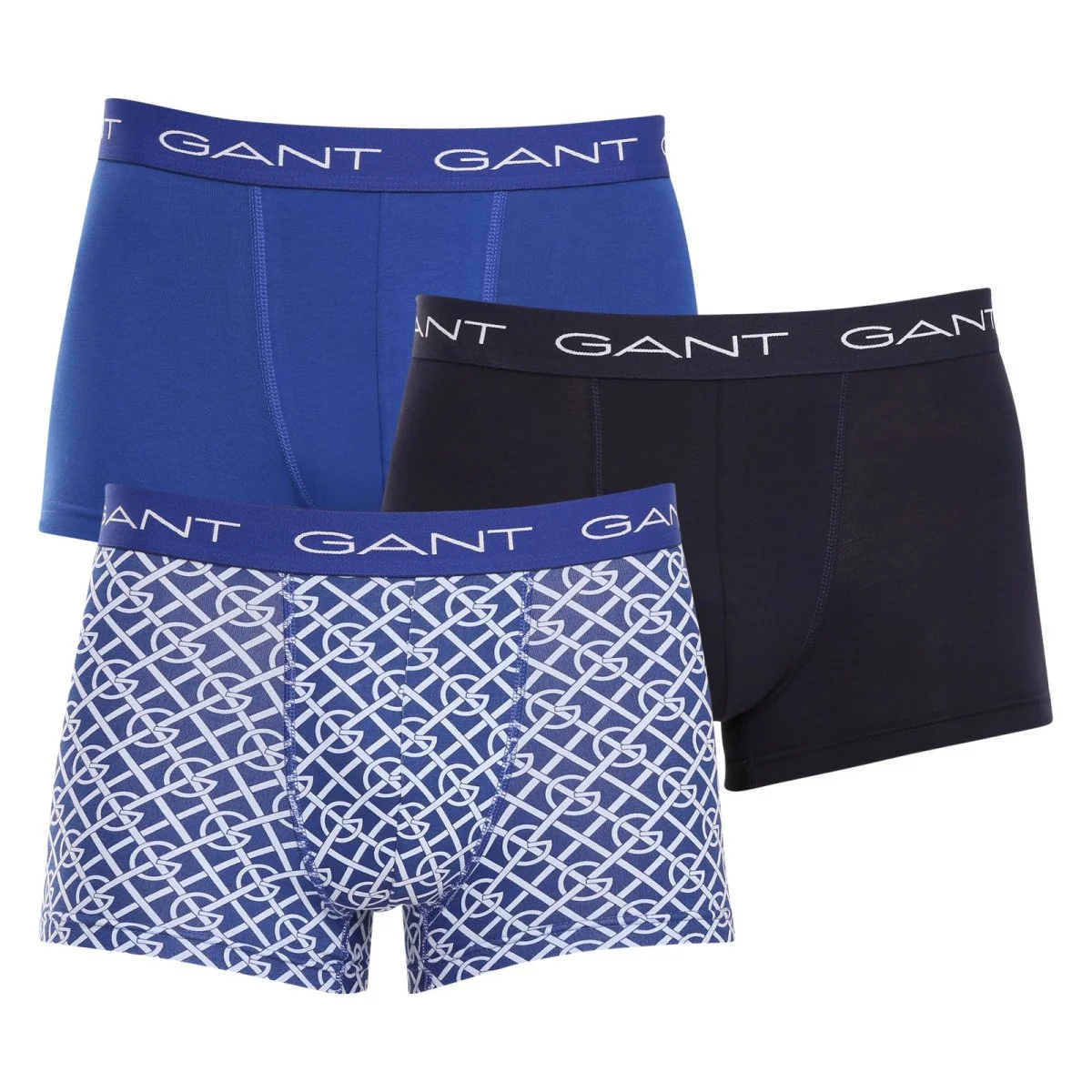 GANT 3PACK pánské boxerky vícebarevné (902333013-436) M 