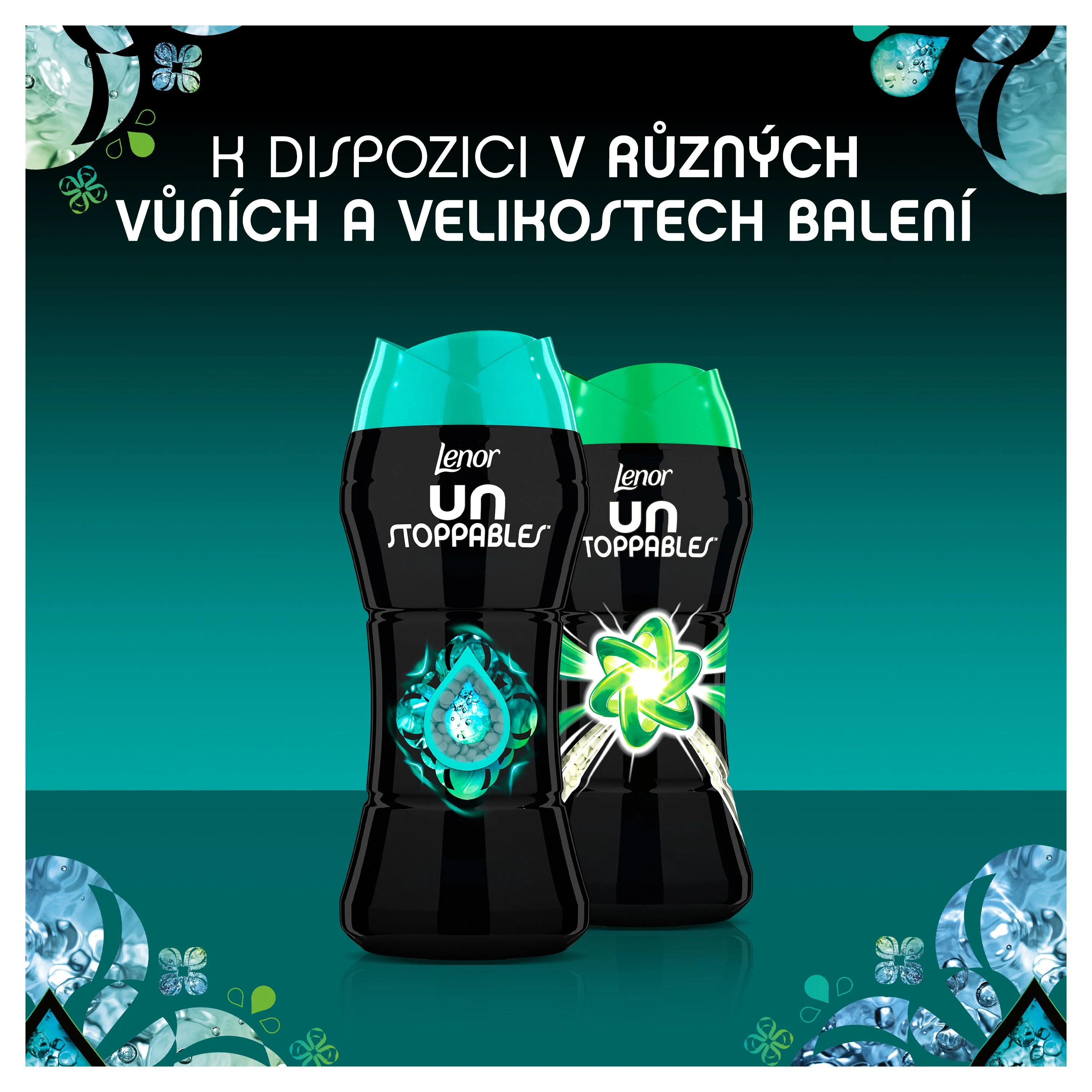 Lenor Unstoppables Vonné perličky Fresh 210 g