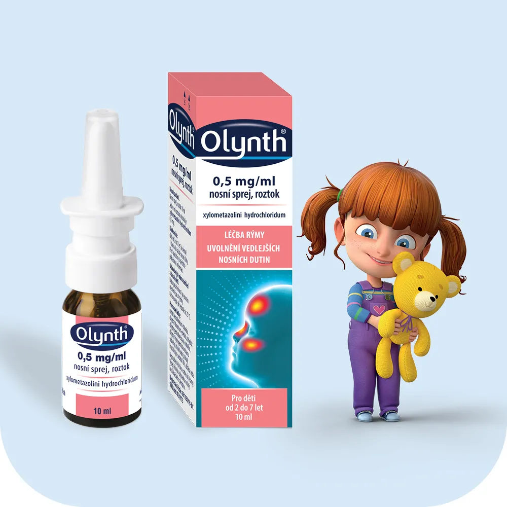 OLYNTH® 0,5 mg/ml nosní sprej, roztok 10 ml