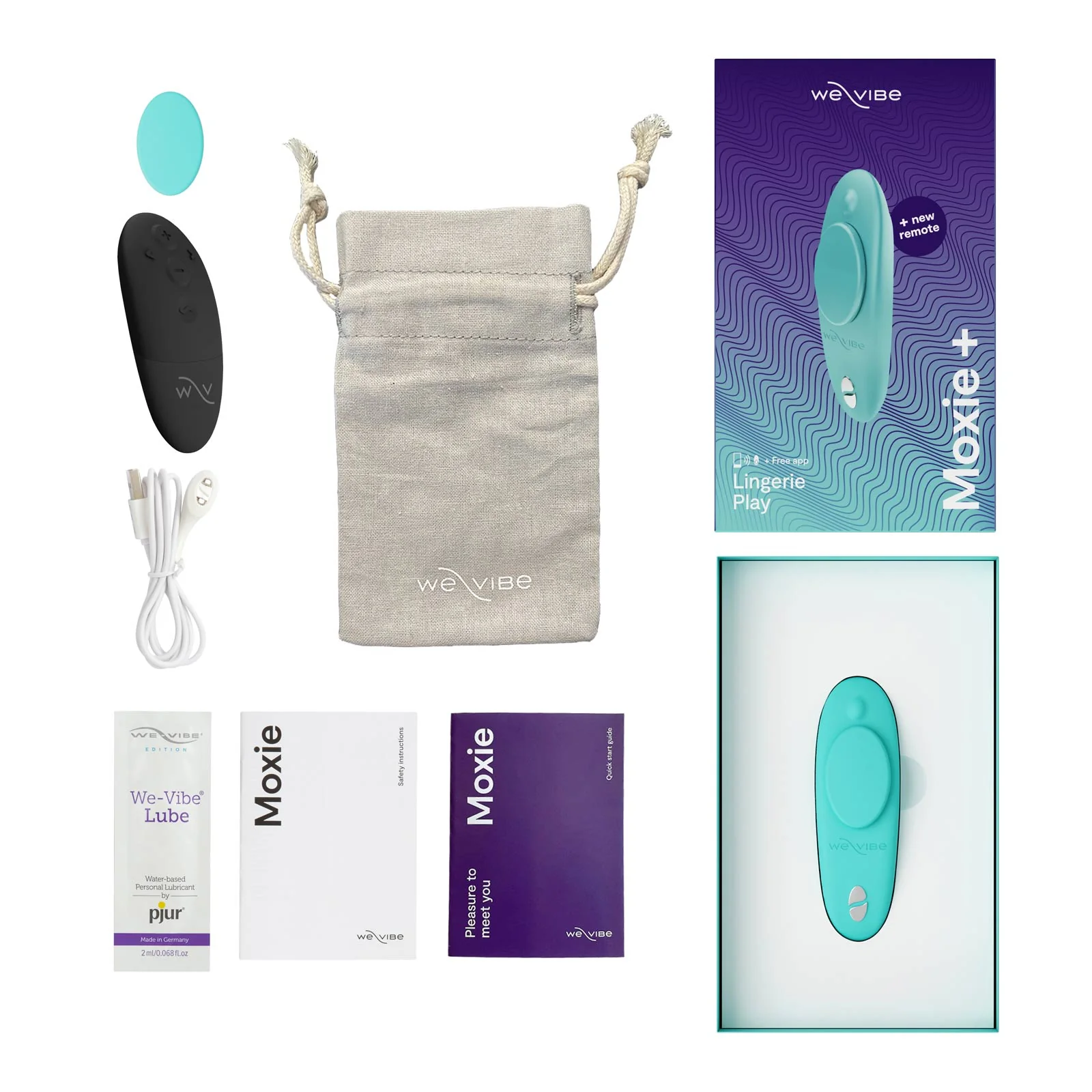 We-Vibe Moxie+ aqua 