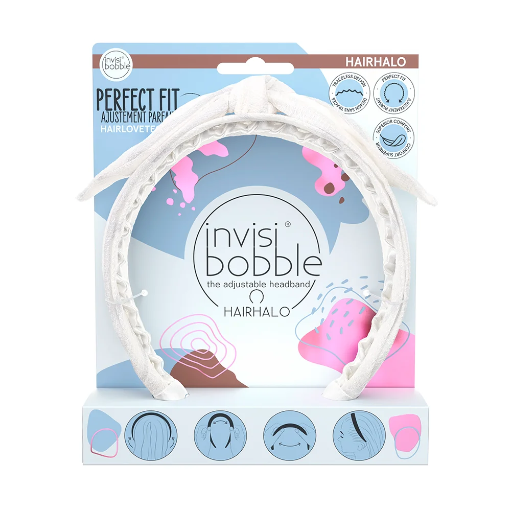 Invisibobble HAIRHALO Nordic Breeze Midsommar Love čelenka 1 ks