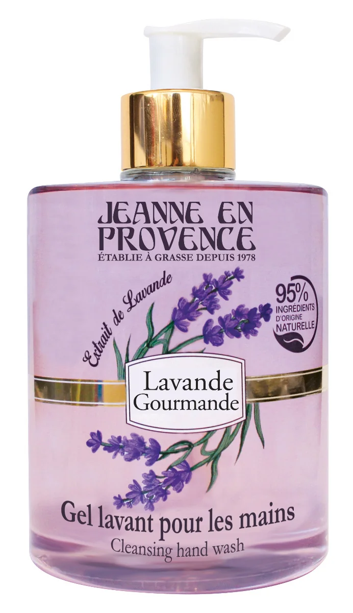 Jeanne en Provence Mycí gel na ruce Levandule 500 ml