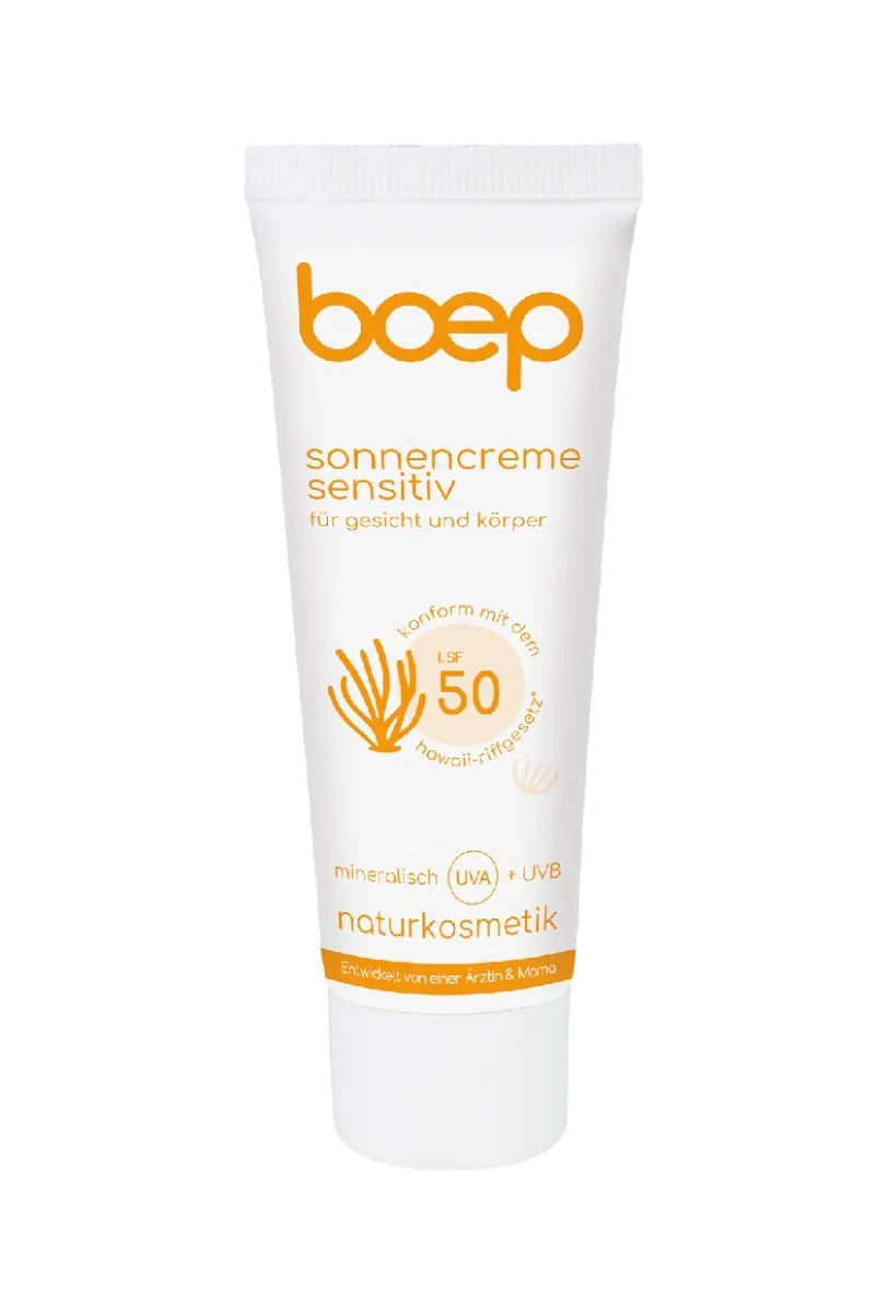 Boep Opalovací krém Sensitive SPF50 50 ml