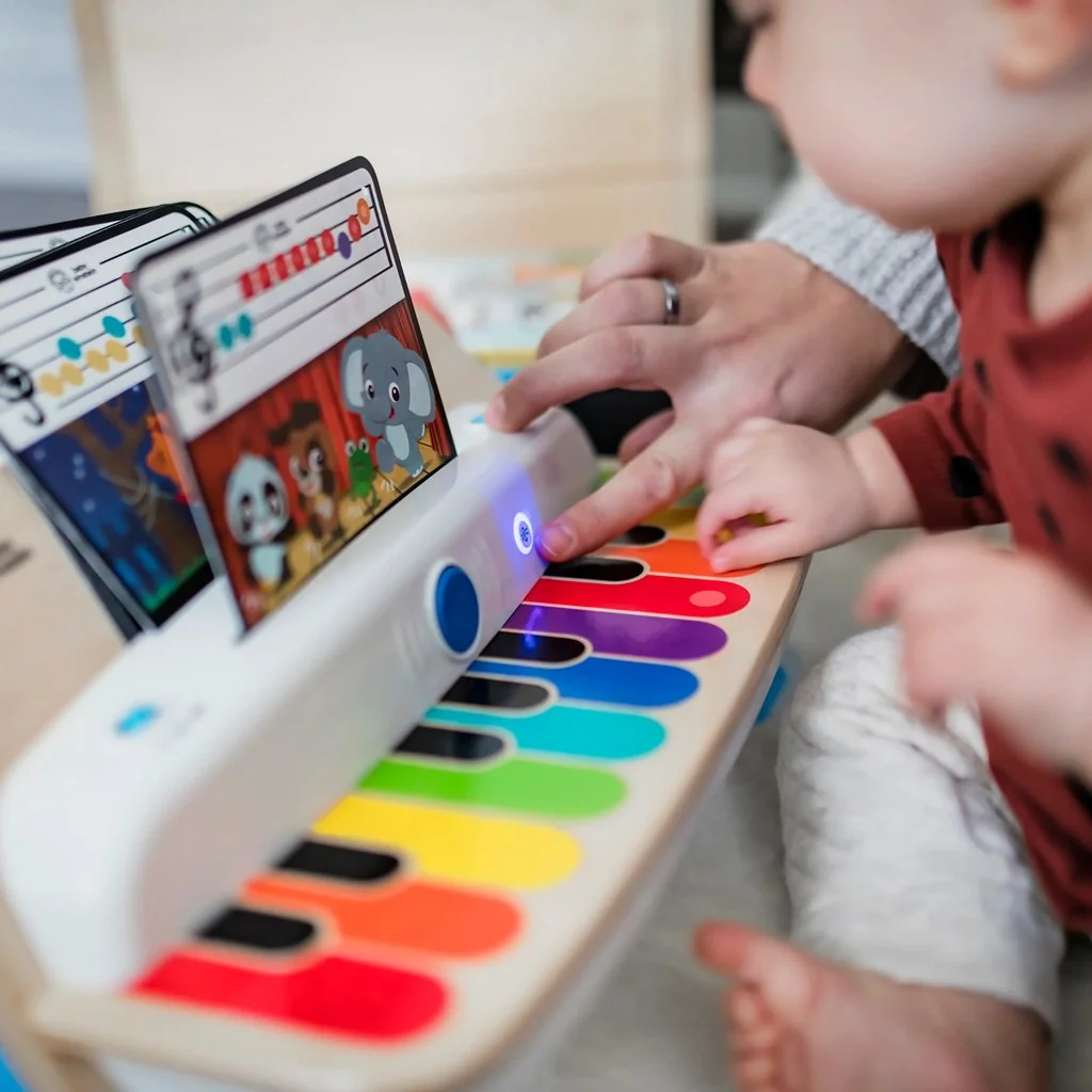 Baby Einstein Hračka hudební piano Together in Tune Piano Connected Magic Touch HAPE 12m+ 