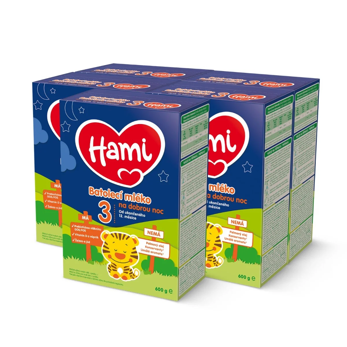 Hami 3 Na dobrou noc 5x600 g