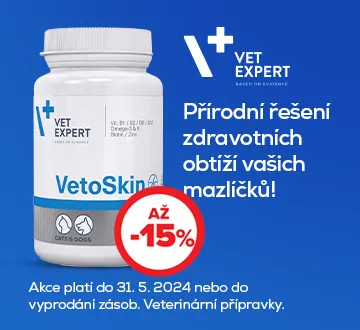 VetExpert Skin až 15% (květen 2024)