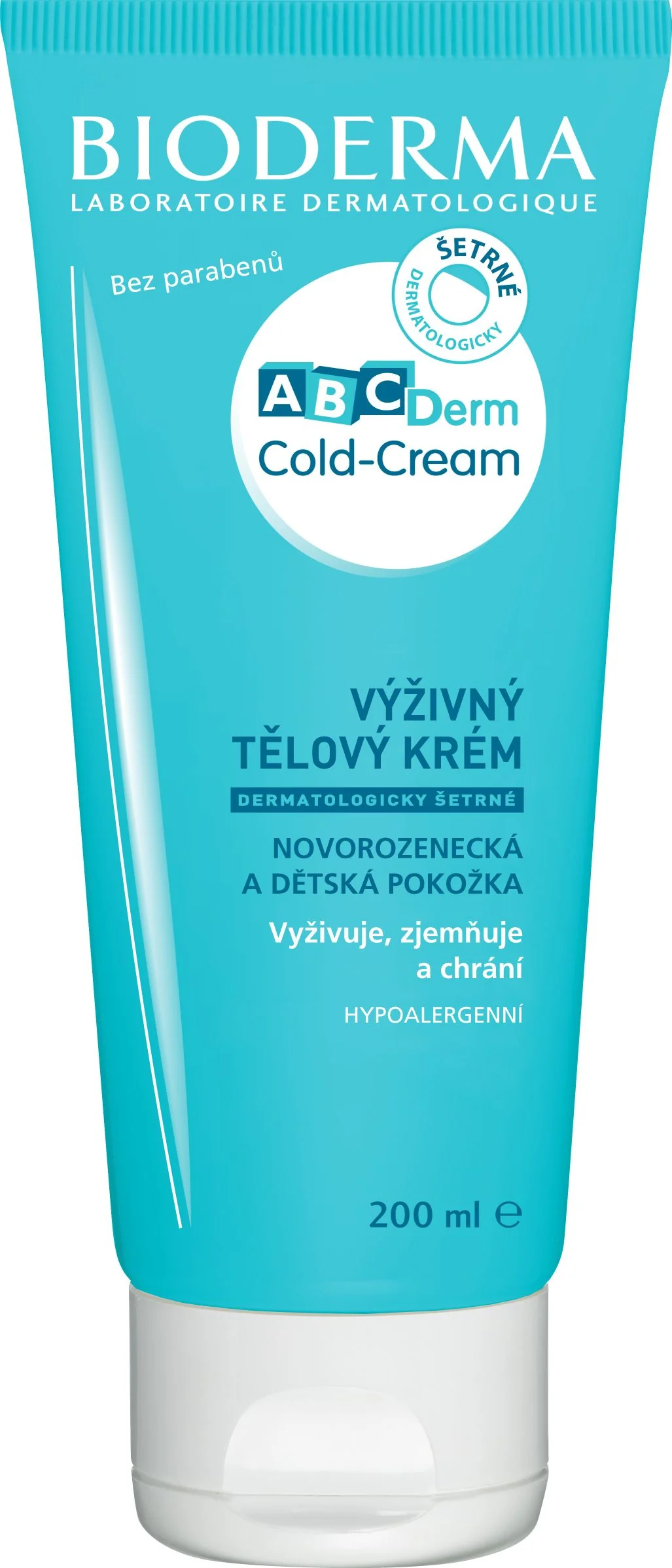 BIODERMA ABCDerm Cold Cream výživný pleťový krém 200 ml