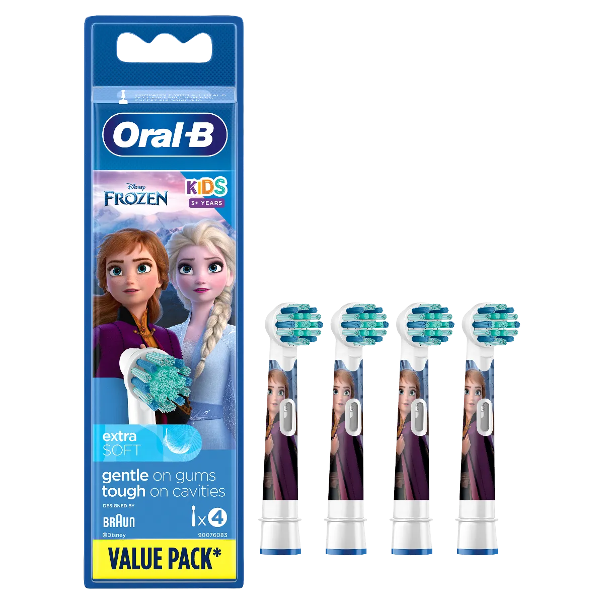 Oral-B EB 10-4 Frozen náhradní kartáček 4 ks