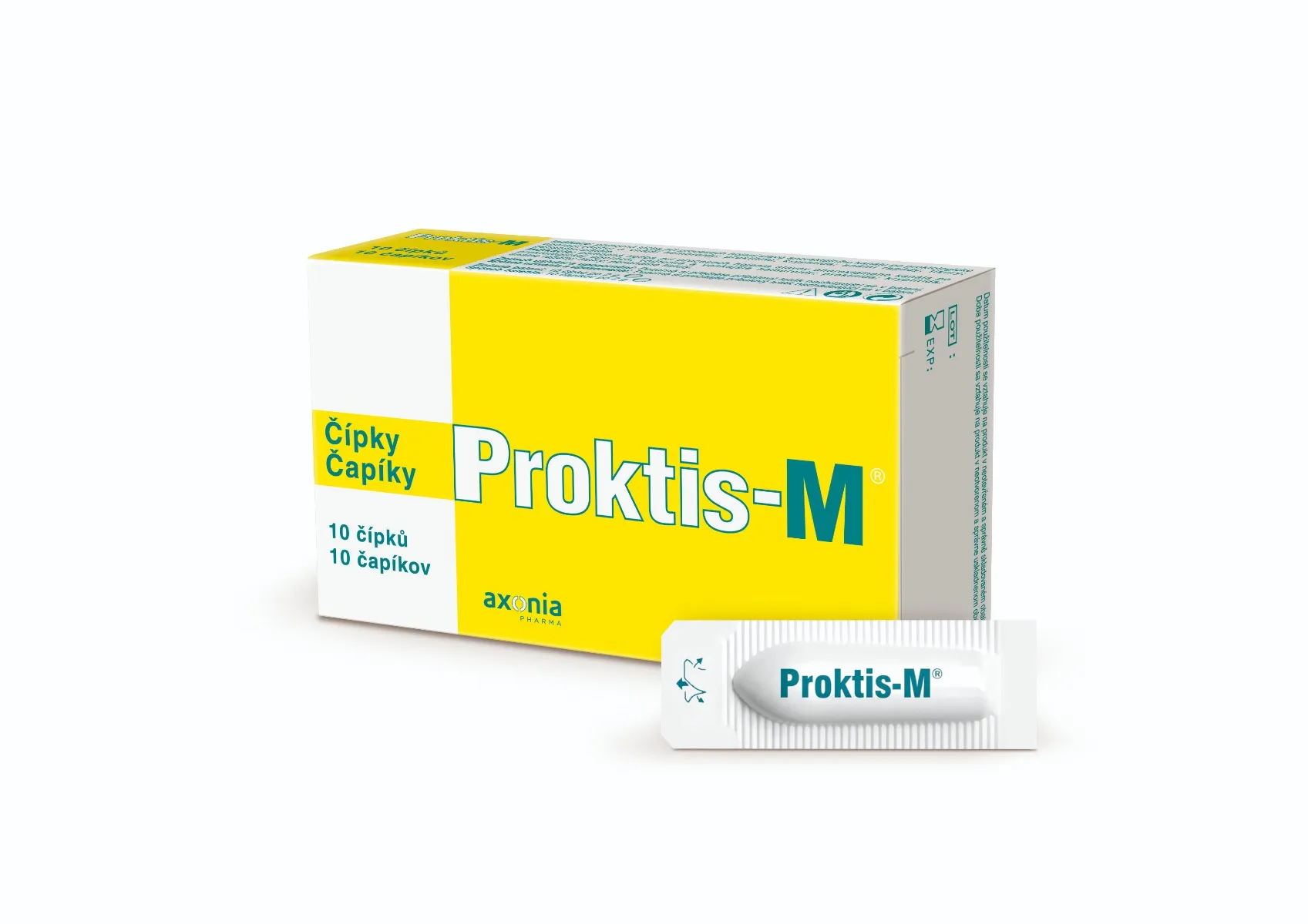 Proktis-M Rektální čípky 10x2 g