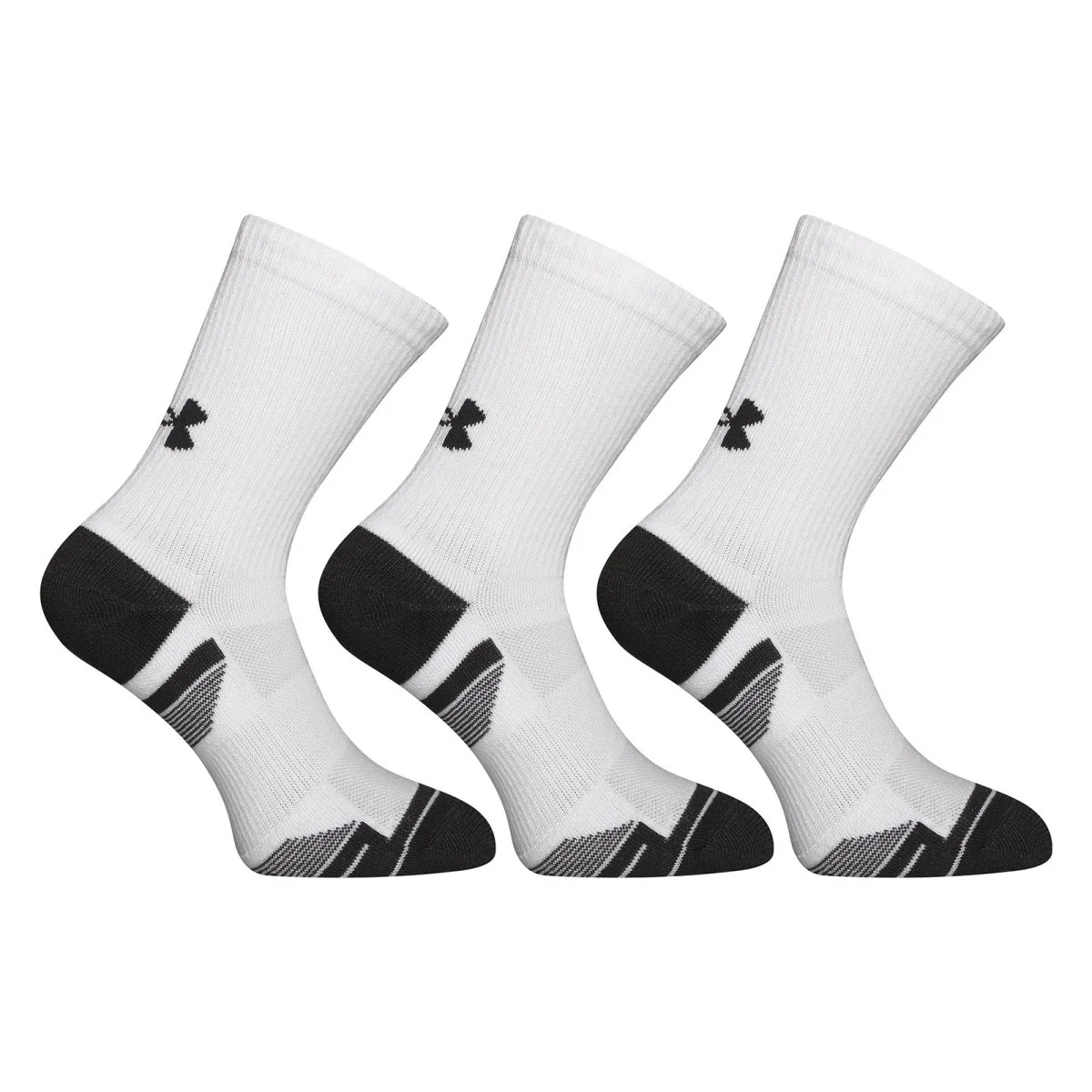 Under Armour 3PACK ponožky bílé (1379521 100) S