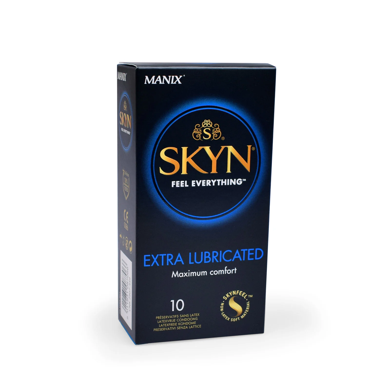 Manix Bezlatexové Kondomy - Manix Skyn Extra Lubricated 10ks -