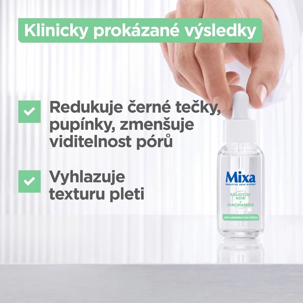 Mixa Face & Cleansing sérum proti nedokonalostem 30 ml