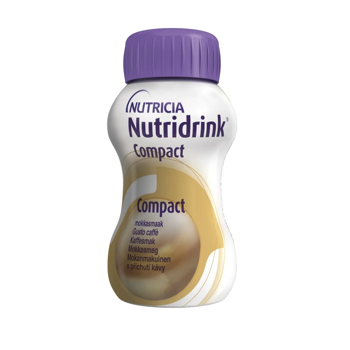 Nutridrink Compact s příchutí kávy 4x125 ml