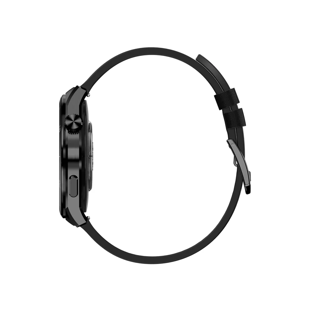 Garett Smartwatch V12 smart hodinky Black Leather