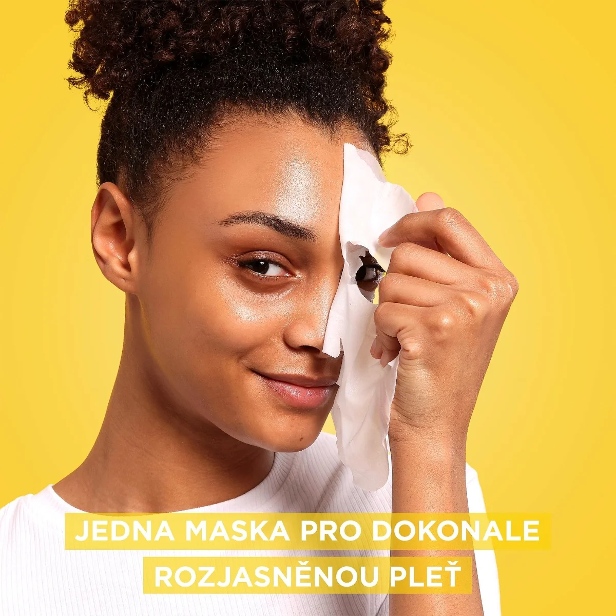 Garnier Skin Naturals Rozjasňující textilní maska s vitamínem C 28 g