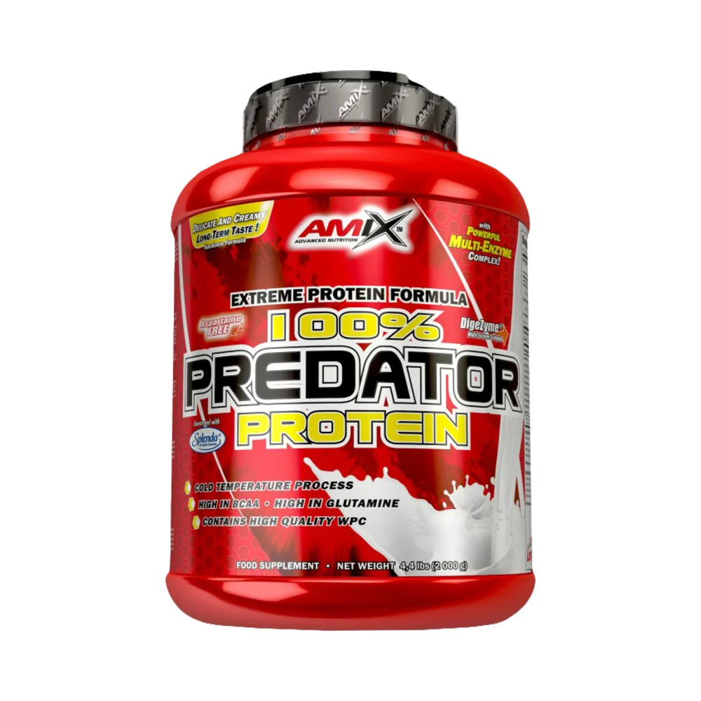 Amix Nutrition 100% Predator Protein 2kg - jahoda