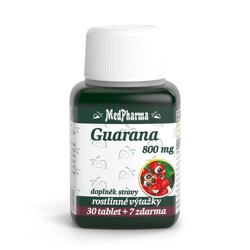 MedPharma Guarana 800 mg 37 tablet