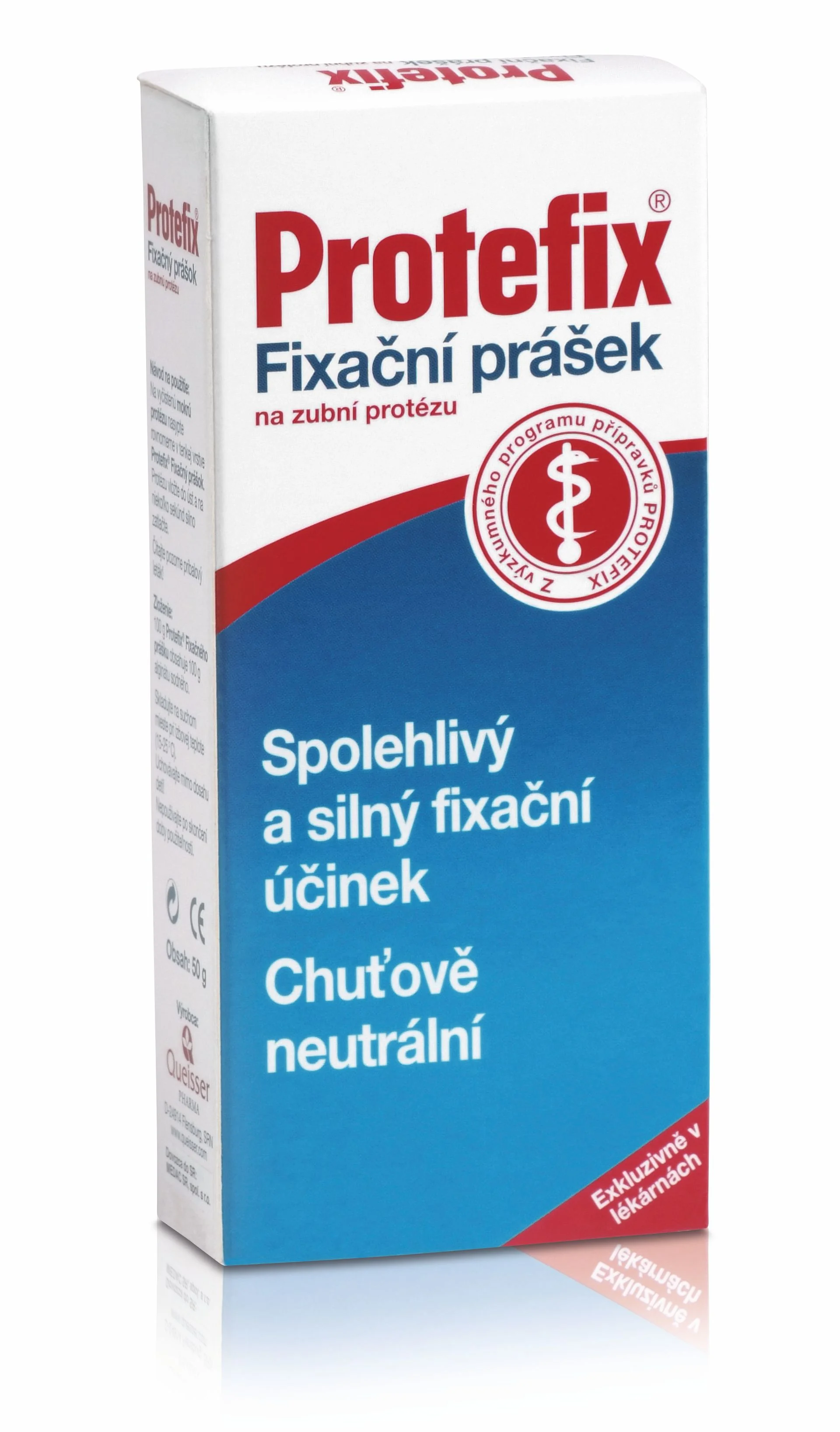 Protefix Fixační prášek na zubní protézu 50 g