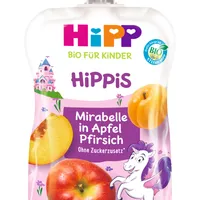 Hipp BIO Hippies jablko-broskev-mirabelka