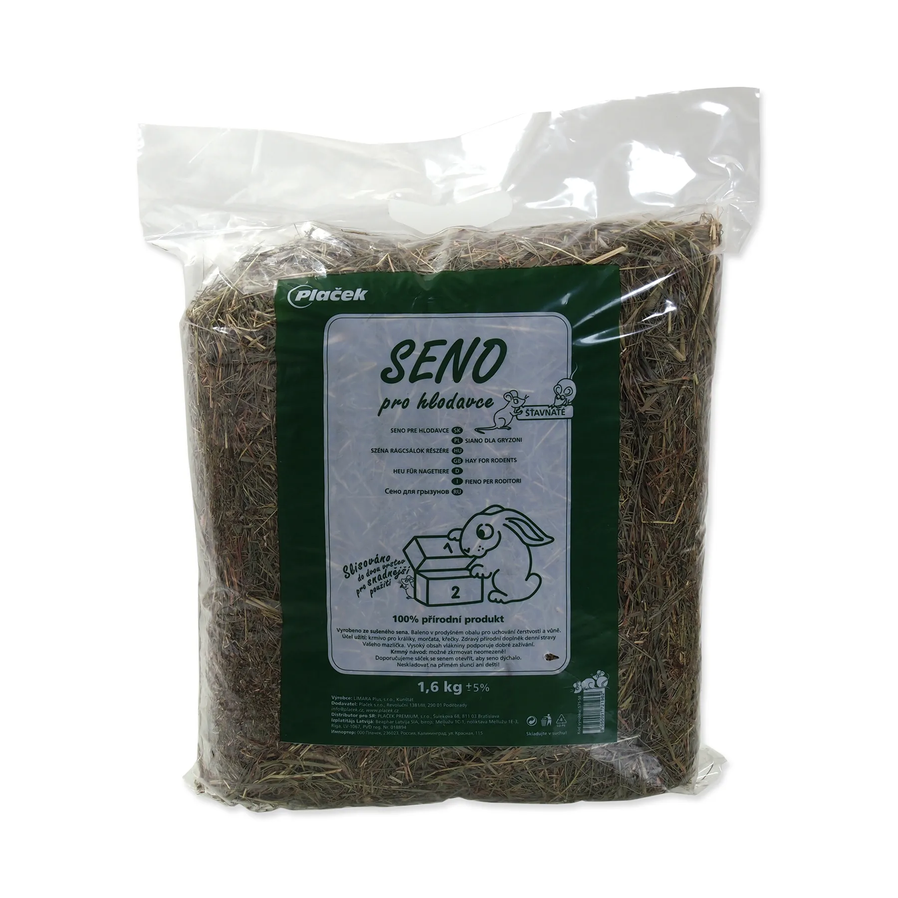 Rasco Seno krmné lisované 1,6 kg