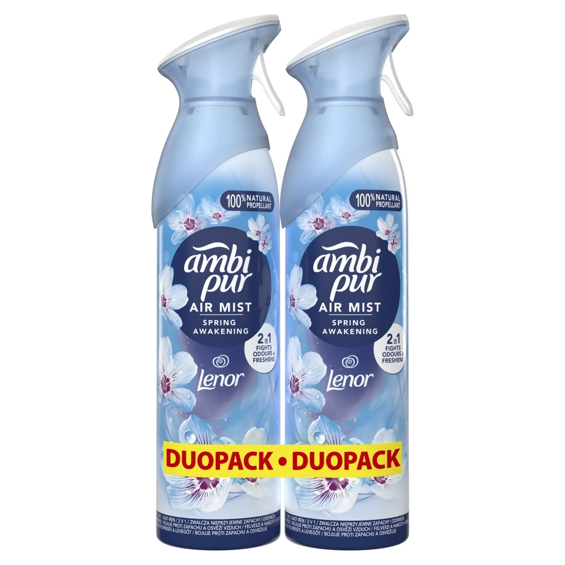 Ambi Pur Spray Spring Awakening osvěžovač vzduchu 2x185 ml