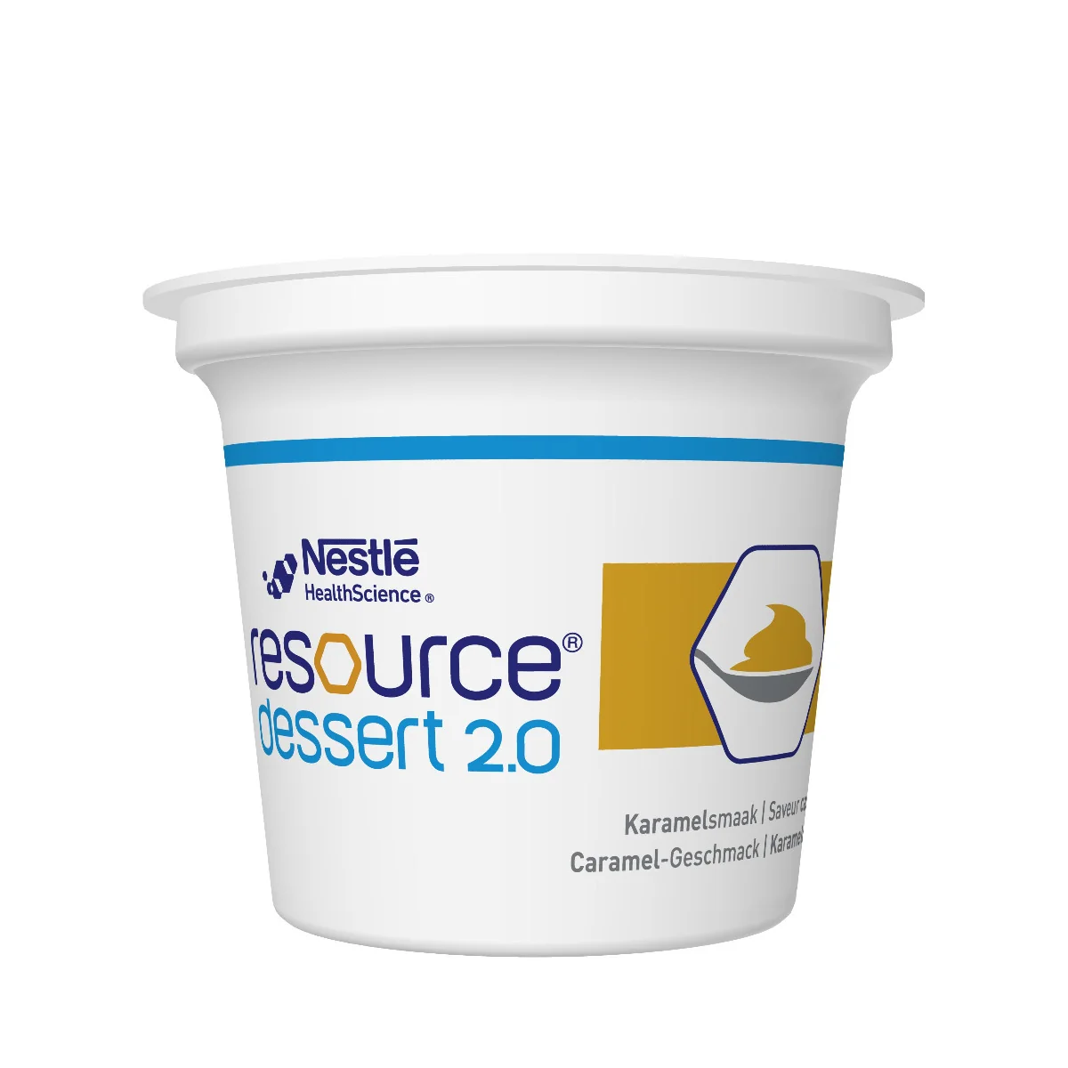 RESOURCE® Dessert 2.0 karamel 4x125 ml