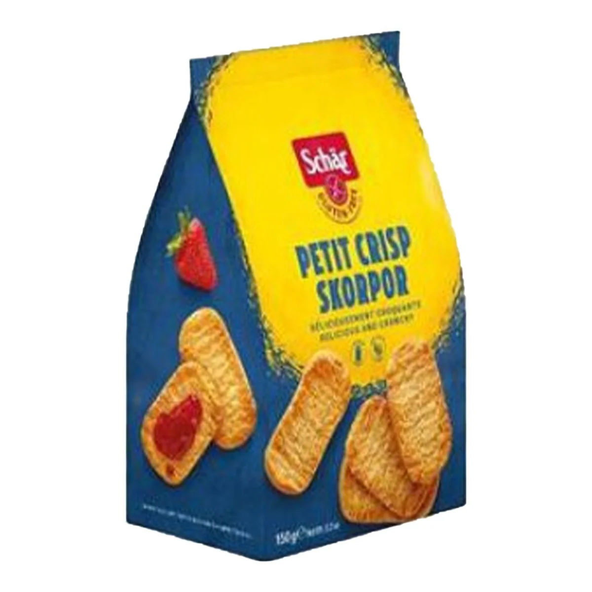 SCHÄR Petit Crisp Skorpor krekry bez lepku 150 g