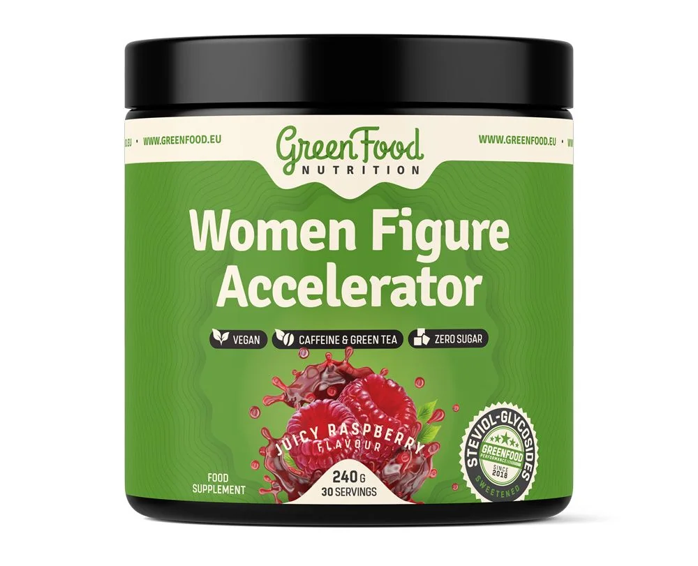 GreenFood Nutrition Women Figure Accelerator juicy raspberry 240 g