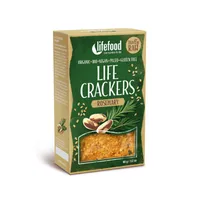 LifeFood Life Crackers Rozmarýnové RAW BIO