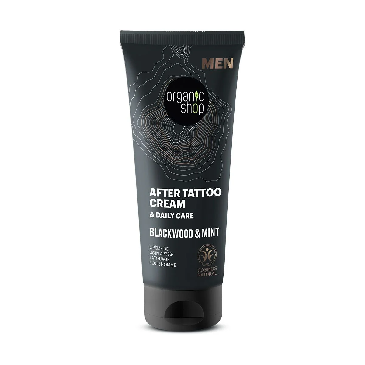 Organic Shop Krém pro péči o tetování Blackwood a máta 75 ml