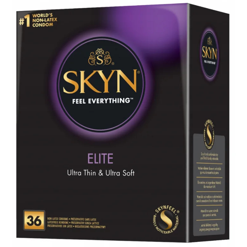 SKYN Elite – bezlatexové ultra tenké kondomy (36 ks)