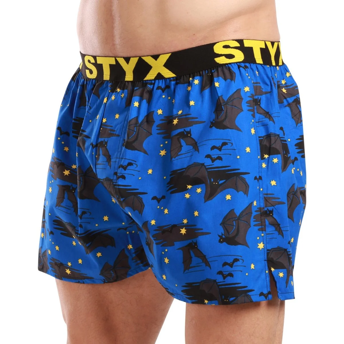 Styx Pánské trenky art sportovní guma netopýr (B1759) XL 