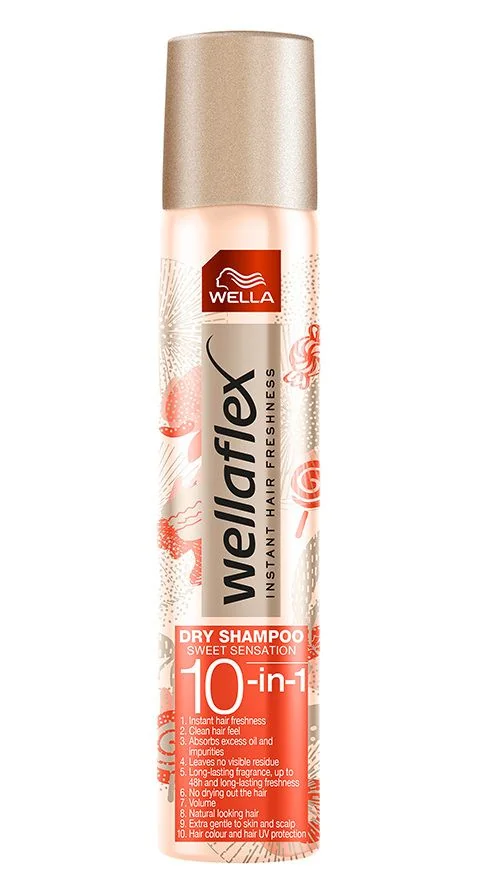 Wella Wellaflex Sweet Sensation suchý šampon 180 ml