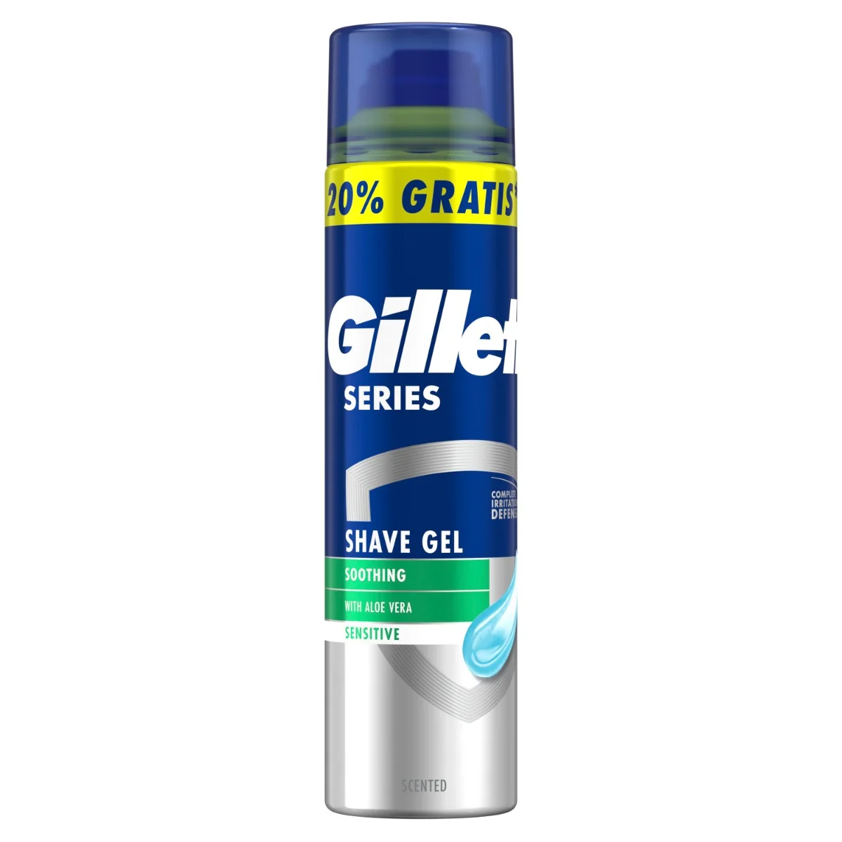 Gillette Series Sensitive gel na holení 240 ml