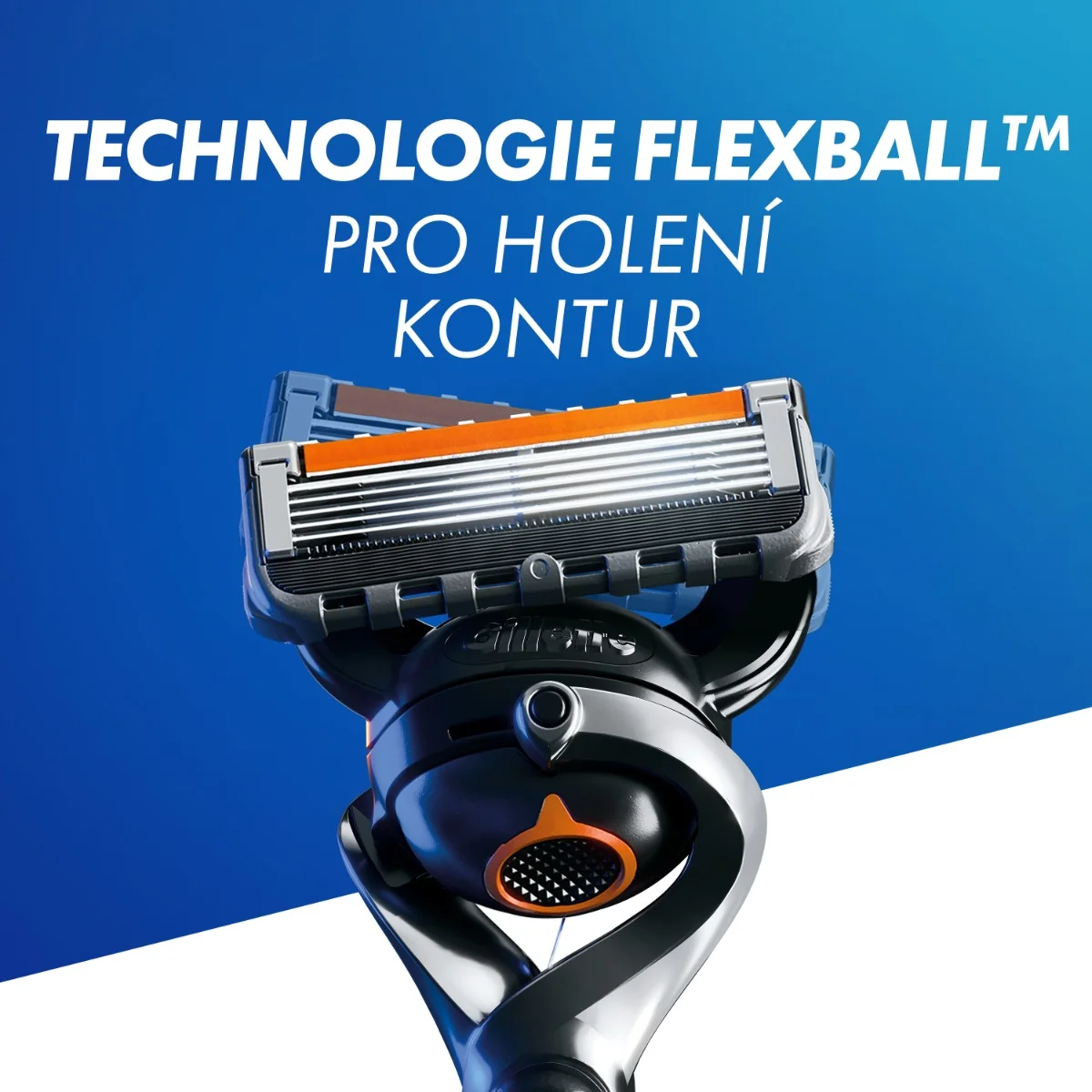 Gillette ProGlide FlexBall pánský holicí strojek + 10 hlavic