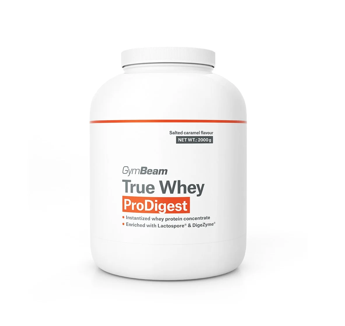 GymBeam True Whey ProDigest salted caramel 2000 g