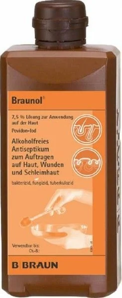 B. Braun Braunol kožní roztok 500 ml