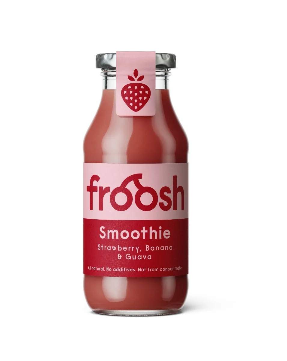 Froosh Smoothie Jahoda, banán a guava 250 ml