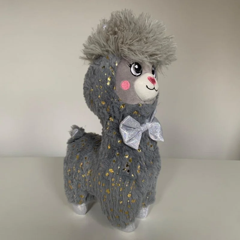 innoGIO plyšová hračka ALPACA Grey 30cm 