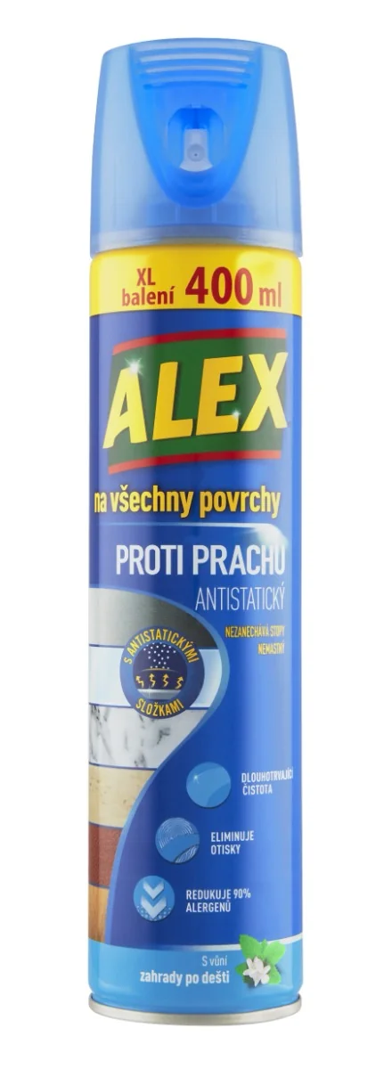 Alex Na všechny povrchy proti prachu aerosol 400 ml