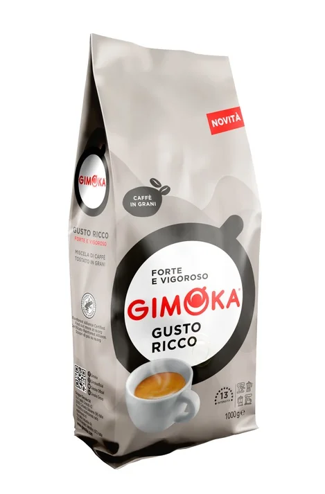 Gimoka Gusto Ricco 90% Arabica 10% Robusta zrnková káva 1 kg