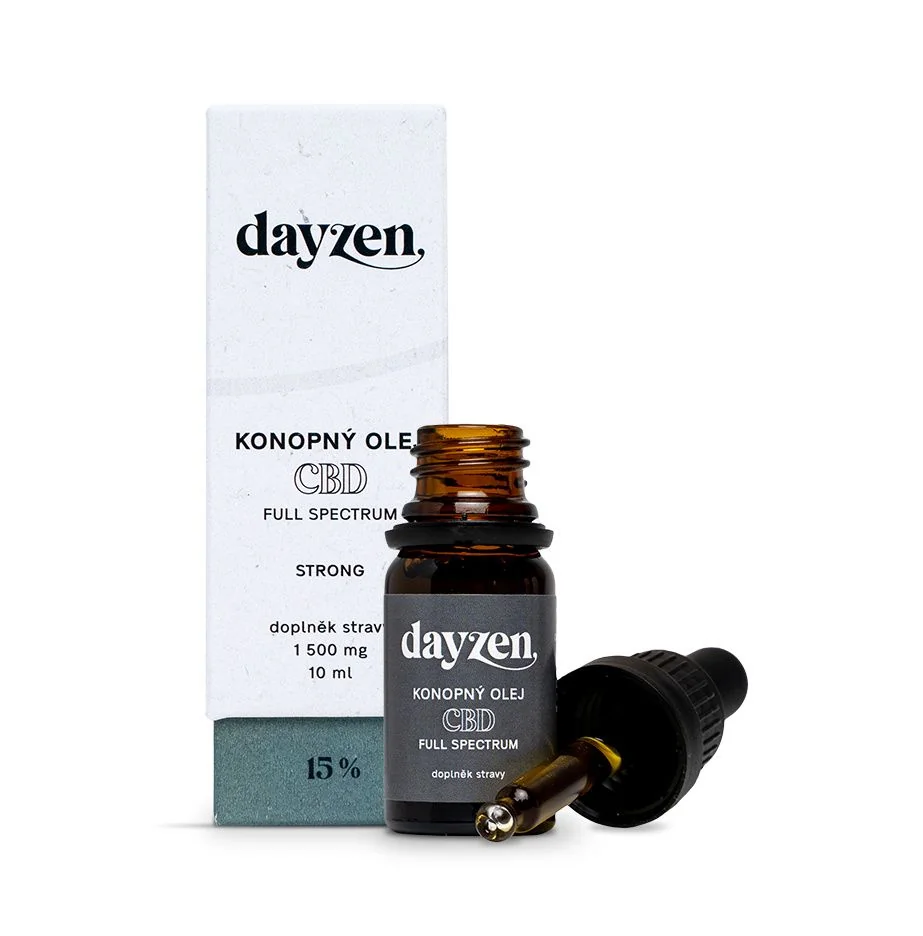 Dayzen Full Spectrum CBD konopný olej 15% 10 ml