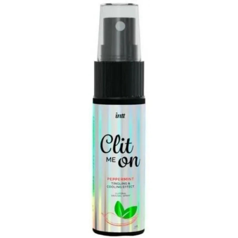 INTT Stimulační sprej Clit me on Peppermint (12 ml)