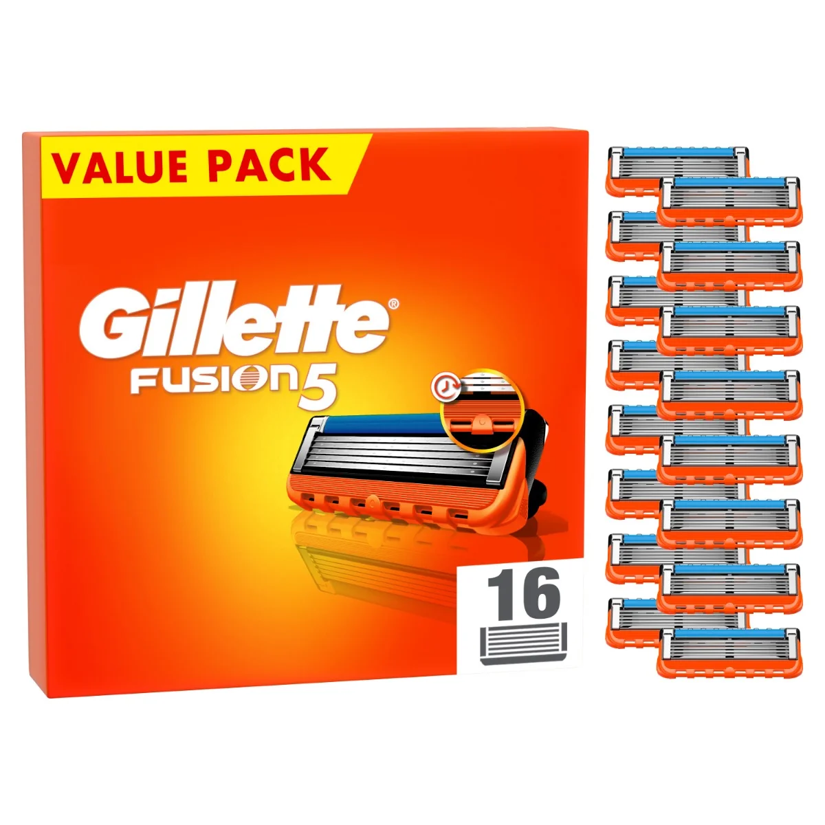 Gillette Fusion5 Manual náhradní hlavice 16 ks