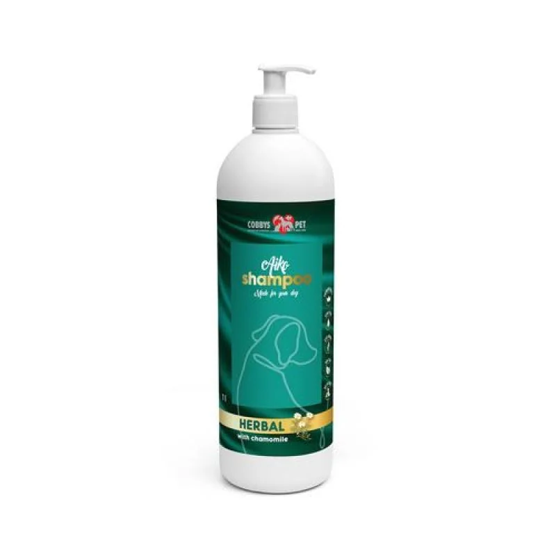 Cobbyspet AIKO HERBAL SHAMPOO WITH CHAMOMILE 1l šampon pro psy s heřmánkem